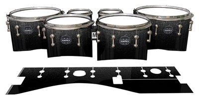 Mapex Quantum Tenor Drum Slips - Asphalt (Neutral)