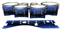 Mapex Quantum Tenor Drum Slips - Azzurro (Blue)