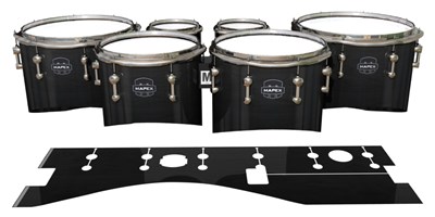 Mapex Quantum Tenor Drum Slips - - Dark Grey Stain (Neutral)