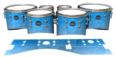Mapex Quantum Tenor Drum Slips - Blue Ice (Blue)