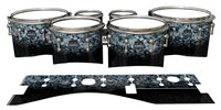 Mapex Quantum Tenor Drum Slips - Blue Ridge Graphite (Neutral)