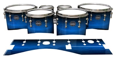 Mapex Quantum Tenor Drum Slips - Cayman Night (Blue)