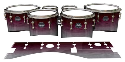 Mapex Quantum Tenor Drum Slips - Cranberry Stain (Red)