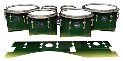 Mapex Quantum Tenor Drum Slips - Floridian Maple (Green) (Yellow)