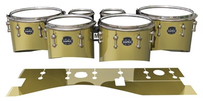 Mapex Quantum Tenor Drum Slips - Gold Chrome