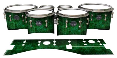 Mapex Quantum Tenor Drum Slips - Hulk Green (Green)