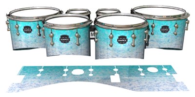 Mapex Quantum Tenor Drum Slips - Icebreaker (Blue)