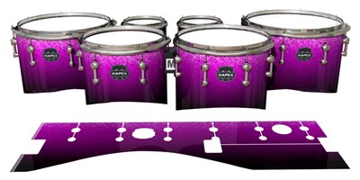 Mapex Quantum Tenor Drum Slips - Imperial Purple Fade (Purple) (Pink)