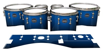 Mapex Quantum Tenor Drum Slips - Into The Deep (Blue)