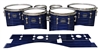 Mapex Quantum Tenor Drum Slips - Lateral Brush Strokes Navy Blue and Black (Blue)