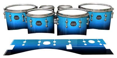 Mapex Quantum Tenor Drum Slips - Maldive Blue (Blue)
