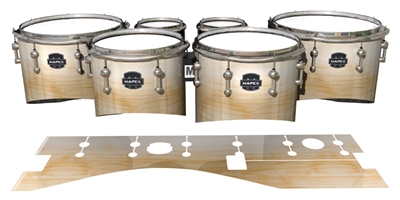 Mapex Quantum Tenor Drum Slips - Maple Woodgrain White Fade (Neutral)
