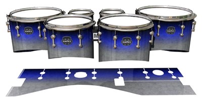 Mapex Quantum Tenor Drum Slips - Meteorite Fade (Blue)