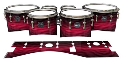 Mapex Quantum Tenor Drum Slips - Molten Pink (Pink)