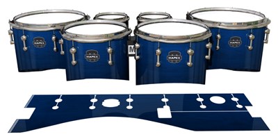Mapex Quantum Tenor Drum Slips - Navy Blue Stain (Blue)