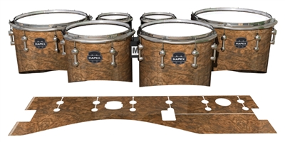 Mapex Quantum Tenor Drum Slips - Oak Burl (Neutral)