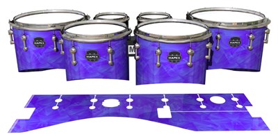 Mapex Quantum Tenor Drum Slips - Purple Cosmic Glass (Purple)