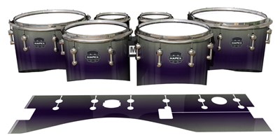 Mapex Quantum Tenor Drum Slips - Purple Grain Mist (Purple)