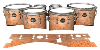 Mapex Quantum Tenor Drum Slips - Radiant Burl (Neutral)