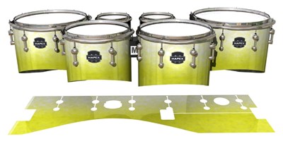 Mapex Quantum Tenor Drum Slips - Salty Lemon (Yellow)