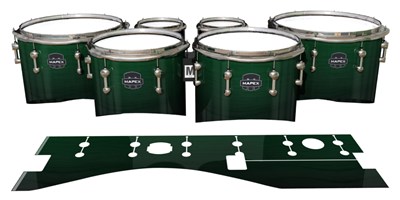 Mapex Quantum Tenor Drum Slips - Sea Slate Maple (Green)