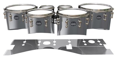 Mapex Quantum Tenor Drum Slips - Silver Chrome