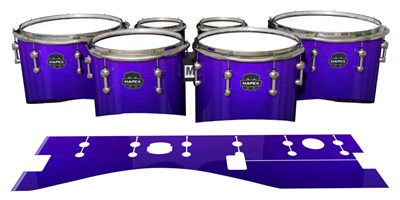 Mapex Quantum Tenor Drum Slips - Smokey Purple Grain (Purple)