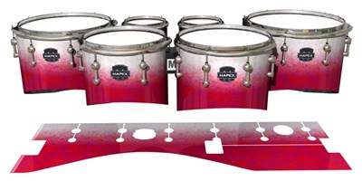 Mapex Quantum Tenor Drum Slips - Snow Blaze (Pink)