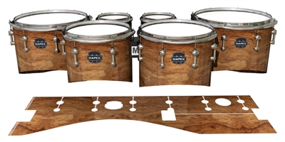 Mapex Quantum Tenor Drum Slips - Thuya Burl (Neutral)