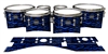 Mapex Quantum Tenor Drum Slips - Wave Brush Strokes Blue and Black (Blue)