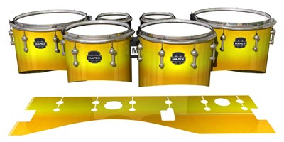 Mapex Quantum Tenor Drum Slips - Yellow Gold (Yellow)