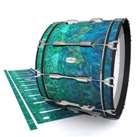 Pearl Championship Maple Bass Drum Slip - Aquamarine Blue Pearl (Aqua)