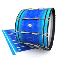 Pearl Championship Maple Bass Drum Slip - Aquatic Blue Fade (Blue)