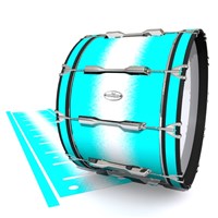 Pearl Championship Maple Bass Drum Slip - Aqua Wake (Aqua)