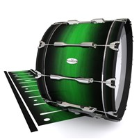 Pearl Championship Maple Bass Drum Slip - Asparagus Stain Fade (Green)