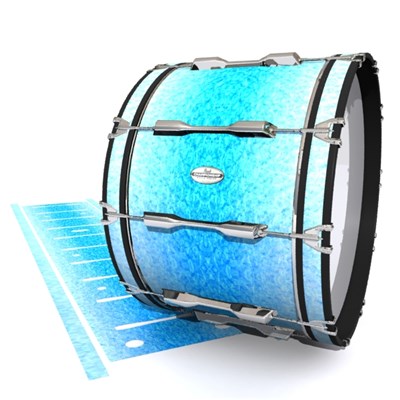 Pearl Championship Maple Bass Drum Slip - Blue Ice (Blue)