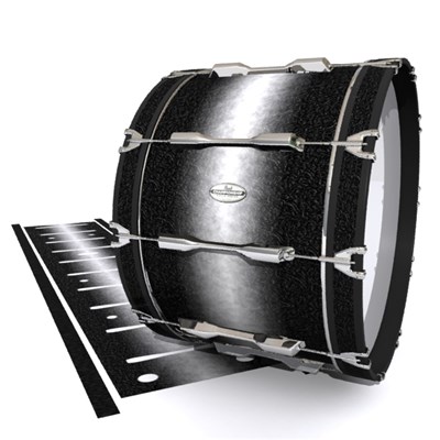 Pearl Championship Maple Bass Drum Slip - Burnout Black (Neutral)