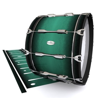 Pearl Championship Maple Bass Drum Slip - Deep Viridian Fade (Green)