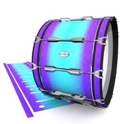 Pearl Championship Maple Bass Drum Slip - Dejavu (Blue)