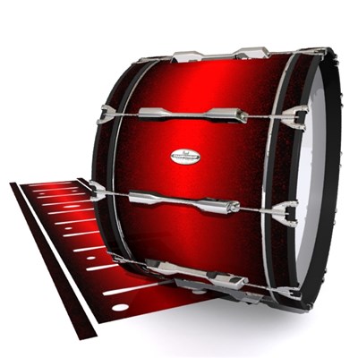 Pearl Championship Maple Bass Drum Slip - Dragon Red (Red)