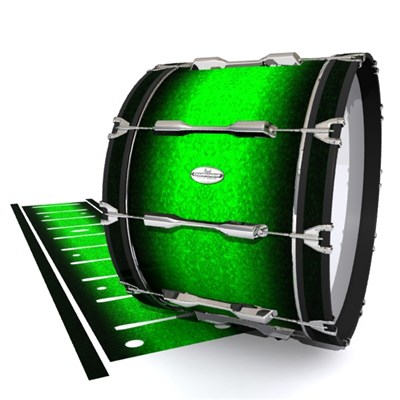 Pearl Championship Maple Bass Drum Slip - Emerald Fade (Green)
