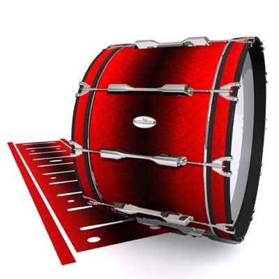 Pearl Championship Maple Bass Drum Slip - Firestorm (Red)