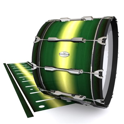 Pearl Championship Maple Bass Drum Slip - Floridian Maple (Green) (Yellow)