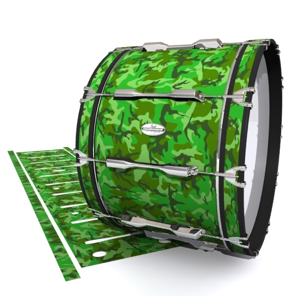 Pearl Championship Maple Bass Drum Slip - Forest Traditional Camouflage (Green)