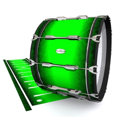 Pearl Championship Maple Bass Drum Slip - Green Grain Fade (Green)