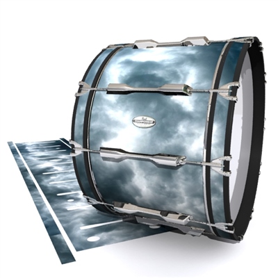 Pearl Championship Maple Bass Drum Slip - Grey Smokey Clouds (Themed)