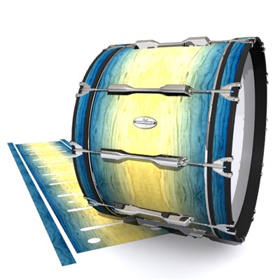 Pearl Championship Maple Bass Drum Slip - Guardsmen Beach (Blue)