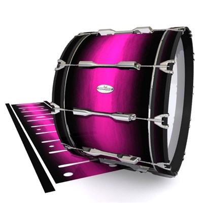 Pearl Championship Maple Bass Drum Slip - Hot Pink Stain Fade (Pink)