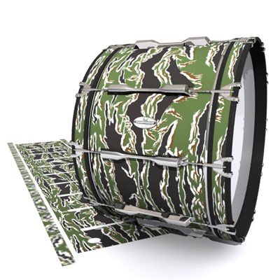 Pearl Championship Maple Bass Drum Slip - Liberator Tiger Camouflage (Green)