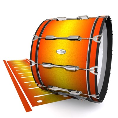 Pearl Championship Maple Bass Drum Slip - Madagascar Sunset (Yellow) (Orange)